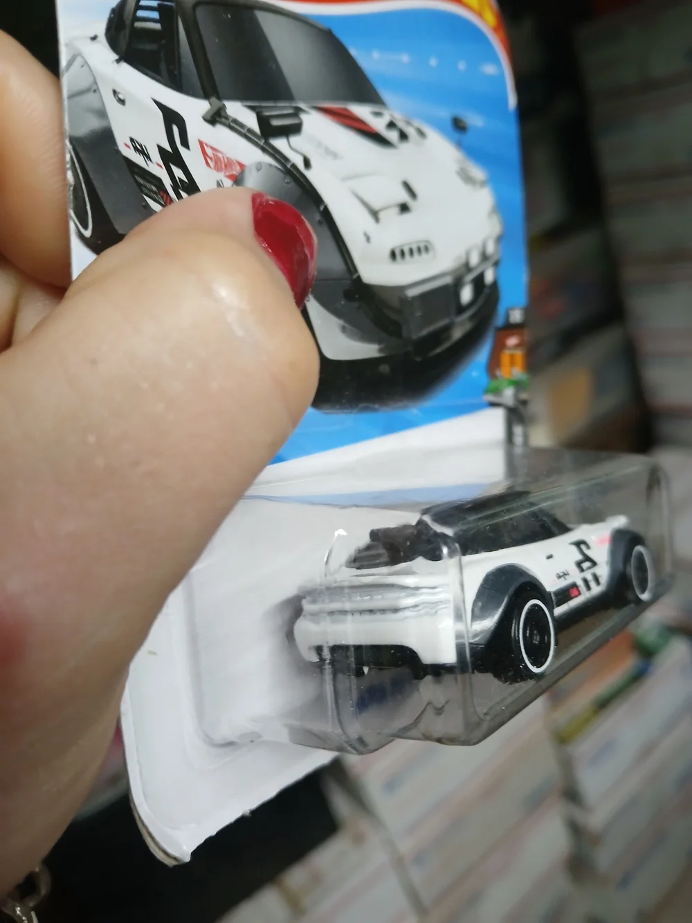 Hot Wheels white black